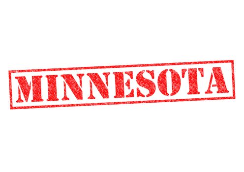 MINNESOTA Rubber Stamp over a white background.