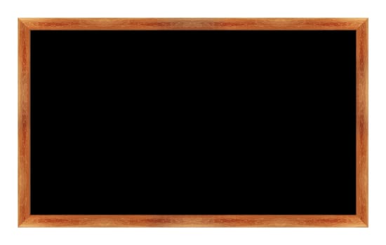 black Black chalk board . (with clipping work path)