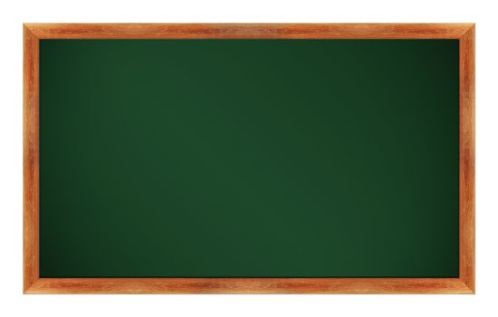 black Green chalk board . (with clipping work path)