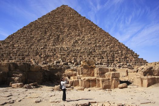 Pyramid of Menkaure, Cairo, Egypt