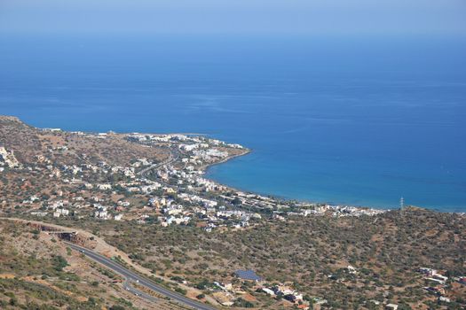 beautiful view of the sea and the coast