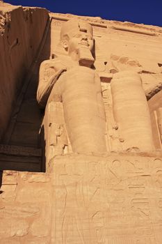 The Great temple of Abu Simbel, Nubia, Egypt