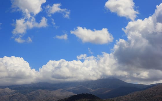 beautiful view of the mountains and the sea