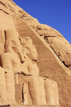 The Great temple of Abu Simbel, Nubia, Egypt