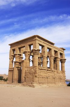 Trajan kiosk, Philae Temple, Lake Nasser, Egypt