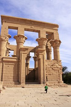 Trajan kiosk, Philae Temple, Lake Nasser, Egypt