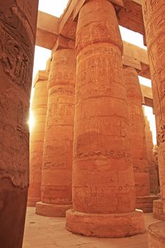 Great Hypostyle Hall, Karnak temple complex, Luxor, Egypt