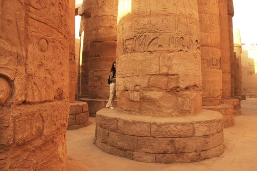 Great Hypostyle Hall, Karnak temple complex, Luxor, Egypt