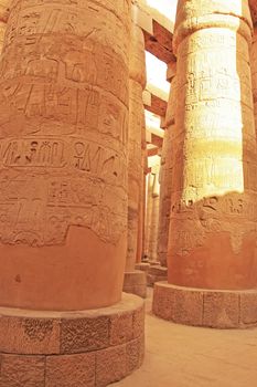 Great Hypostyle Hall, Karnak temple complex, Luxor, Egypt