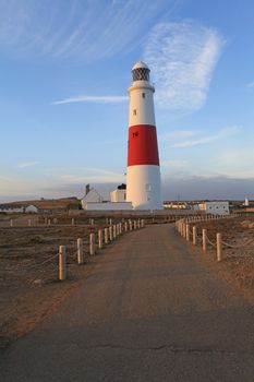 Portland Bill Famous Light House on the South tip of Portland Dorset UK