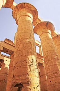 Great Hypostyle Hall, Karnak temple complex, Luxor, Egypt