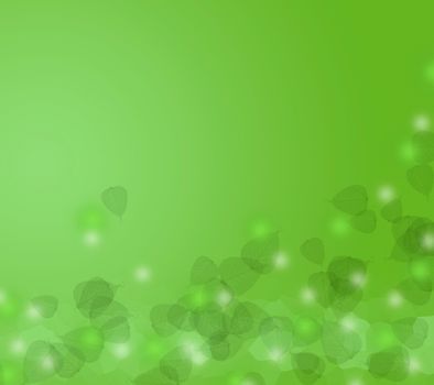 Green abstract background