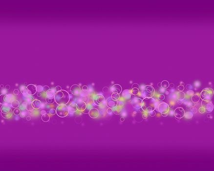 Abstract purple circle background