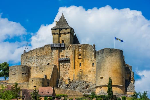 castle of castelnaud la chapelle dordogne perigord France