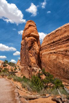 Scenes from famous Arches National Park, Moab,Utah,USA