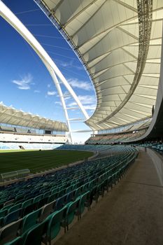 Stadium for Soccer in the city of Durban, South Africa