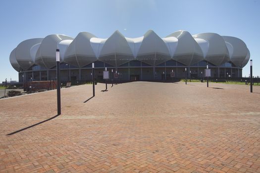 Stadium for the Official Football Soccer World cup 2010 in Port Elizabeth Nelson Mandela Bay Eastern Cape South Africa