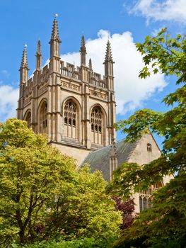 Merton College chapel, Oxford University, England