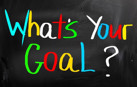 Set Goals Concept