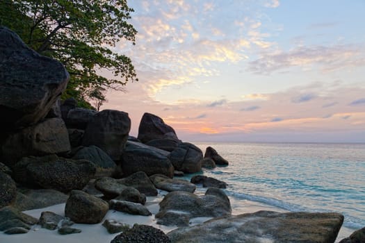 Sunrise over the Andaman Sea, Thailand