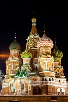 Saint Basil Cathedral in Moscow