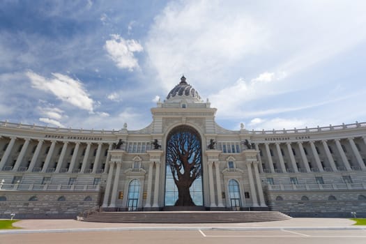 Palace of Farmers in Kazan - Building of the Ministry of agriculture and food, Republic of Tatarstan, Russia