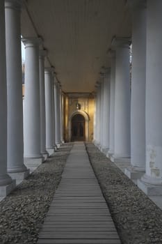 Palace at the museum-estate Arkhangelskoye , monument Architecture, of the 18th century. Moscow, Russia.