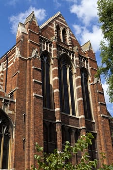The Corpus Christi Catholic Church in Brixton, London.