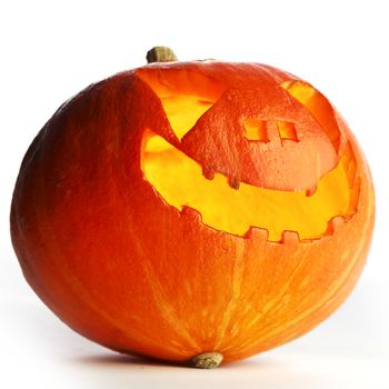 Halloween Pumpkin isolated on white background