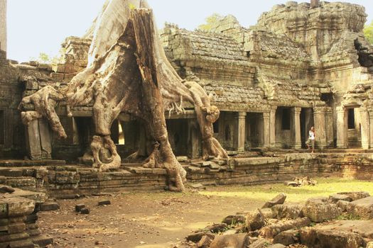 Preah Khan temple, Angkor area, Siem Reap, Cambodia