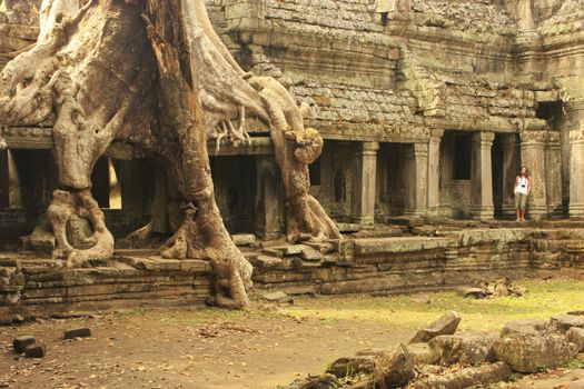 Preah Khan temple, Angkor area, Siem Reap, Cambodia