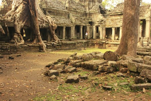 Preah Khan temple, Angkor area, Siem Reap, Cambodia