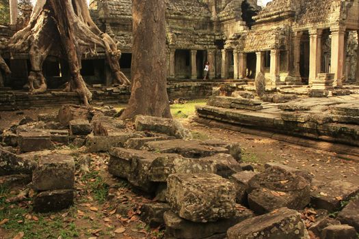 Preah Khan temple, Angkor area, Siem Reap, Cambodia