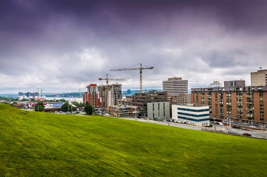 Panoramic view of the city of Halifax Nova Scotia Canada