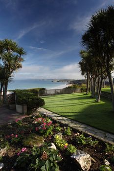 Newquay Beach in Cornwall South West UK