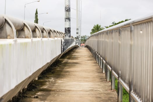 Bridge across the river in Thailand.