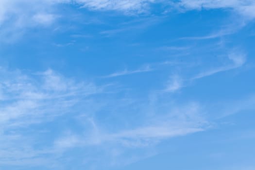 View white cloud with blue sky background