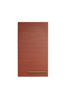 A laminate door isolated against a white background