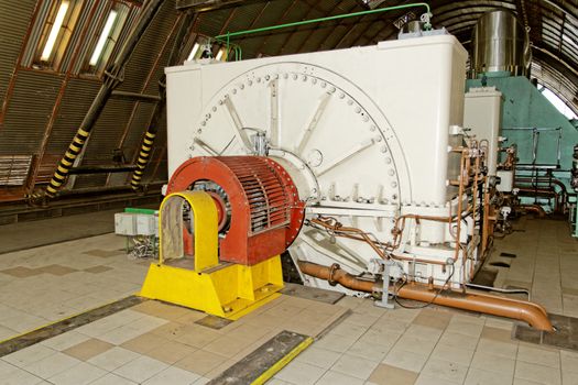 generator in a electricity power plant