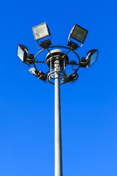 Stadium light pole