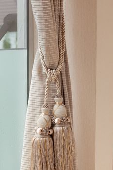 Luxury curtain and tassel