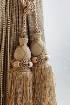 Luxury curtain and tassel