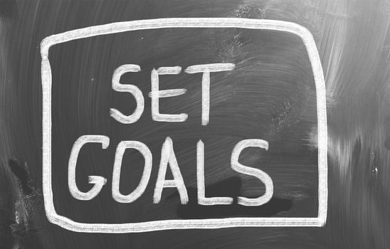 Set Goals Concept