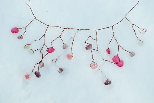 beaded necklace