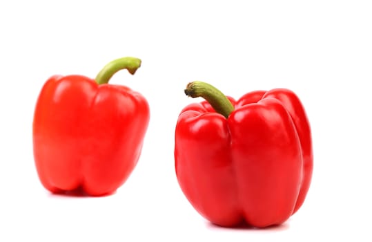 Red pepper isolated on a white background