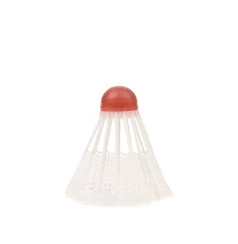 shuttle cock isolated on a white background