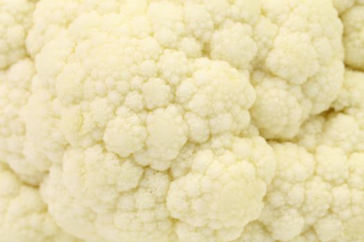Background of cauliflower. Close up. Macro. Whole background.