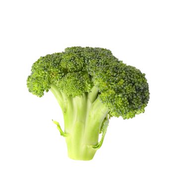 Broccoli vegetable isolated on a white background