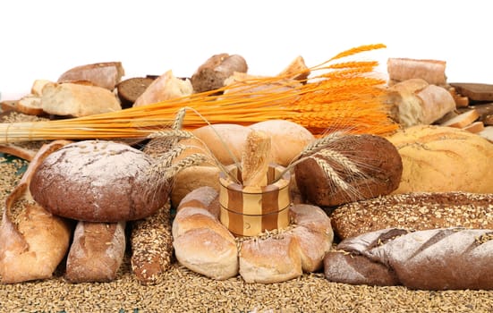 Bread composition. There is space for text.