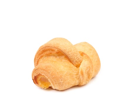 Image of croissant isolated on a white background.